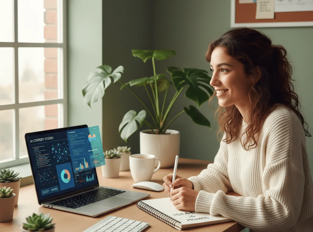 como criar conteudo inteligencia artificial