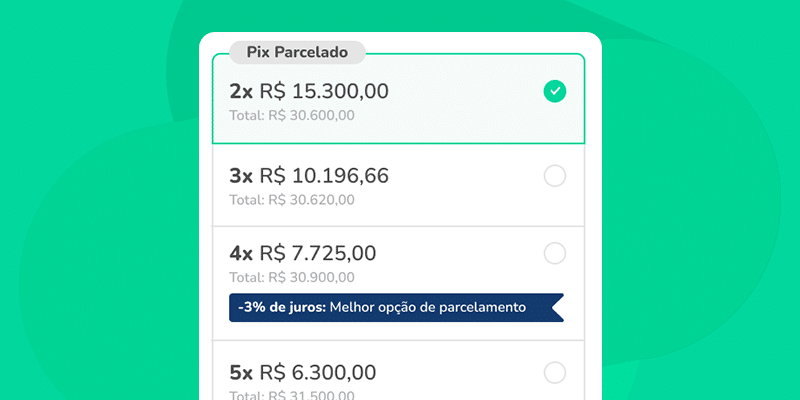 pix parcelado - sebrae rn